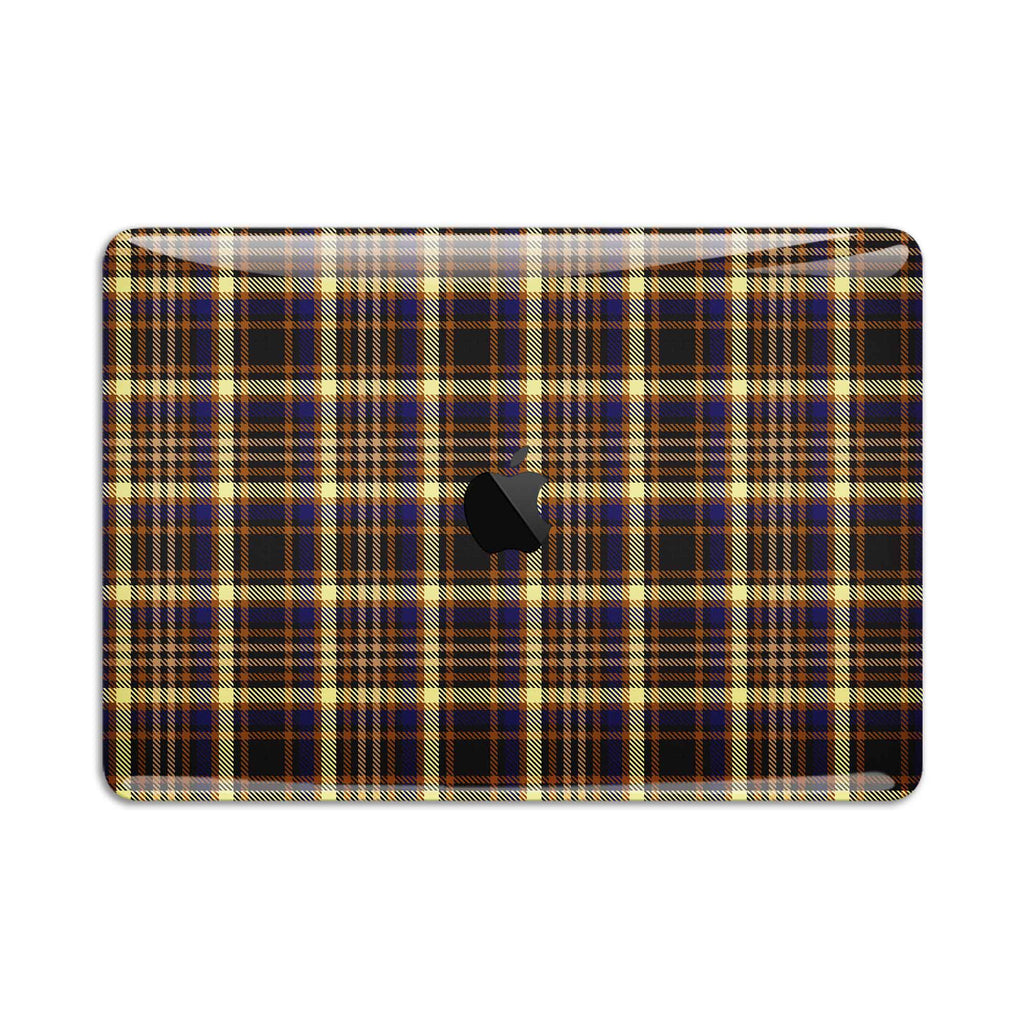 Butterscotch Plaid MacBook Skin + Case