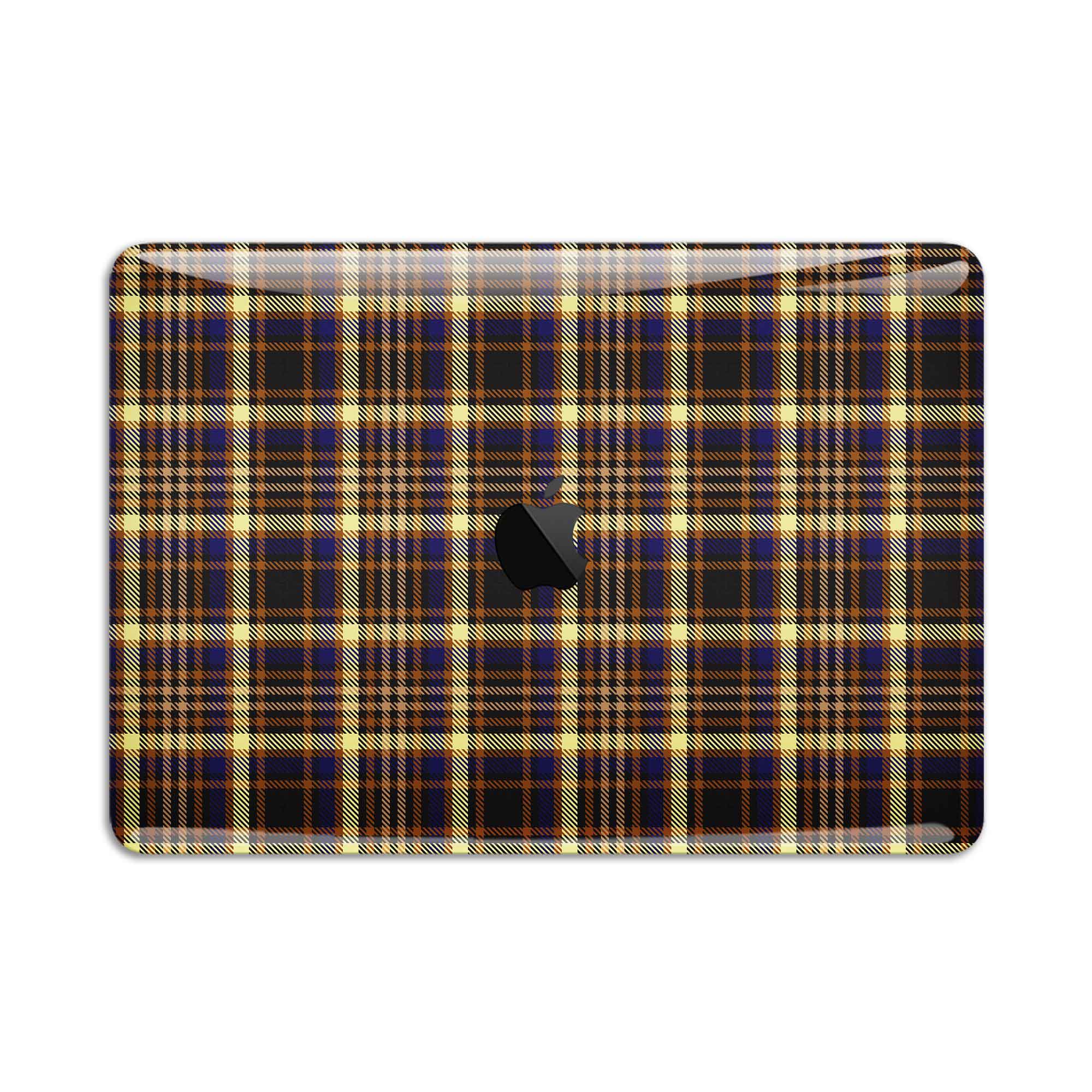 Butterscotch Plaid MacBook Skin + Case