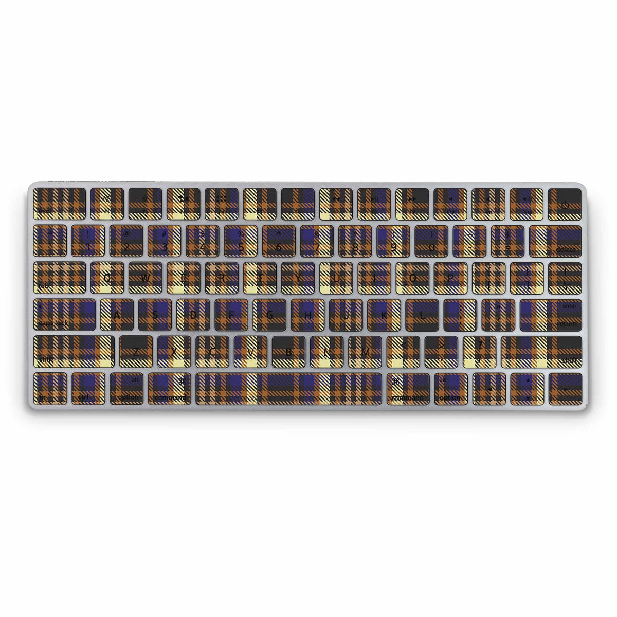 Butterscotch Plaid Magic Keyboard Skin