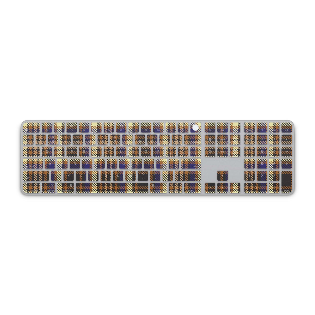 Butterscotch Plaid Magic Keyboard Skin