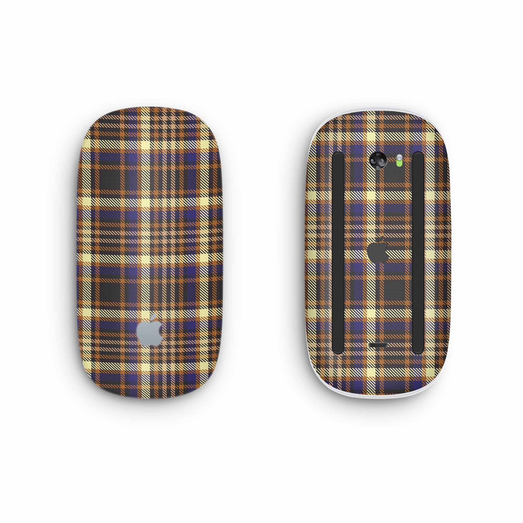 Butterscotch Plaid Magic Mouse Skin