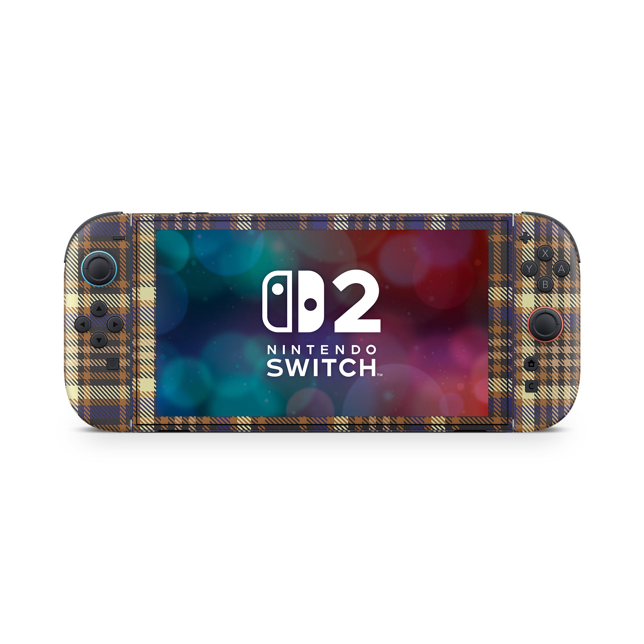 Butterscotch Plaid Nintendo Switch 2 Skin