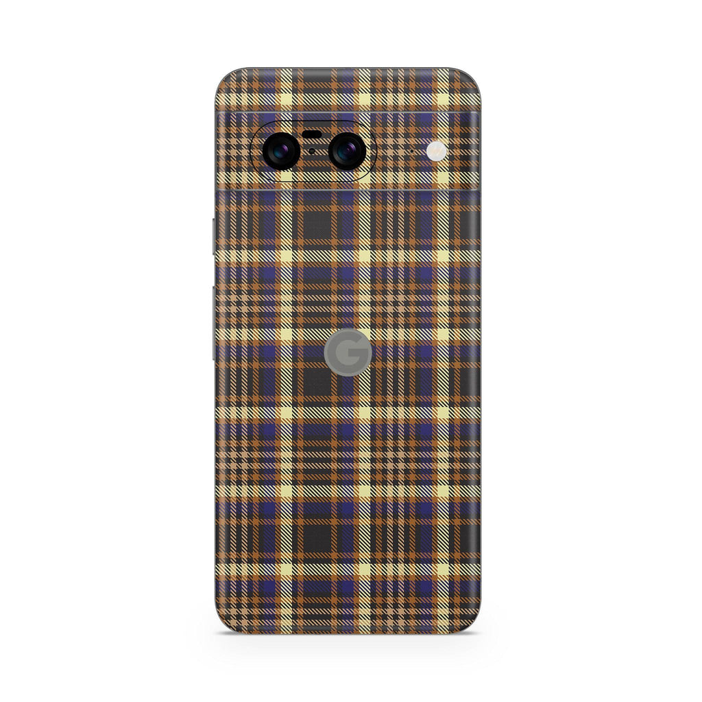 Butterscotch Plaid Google Pixel Skin + Case