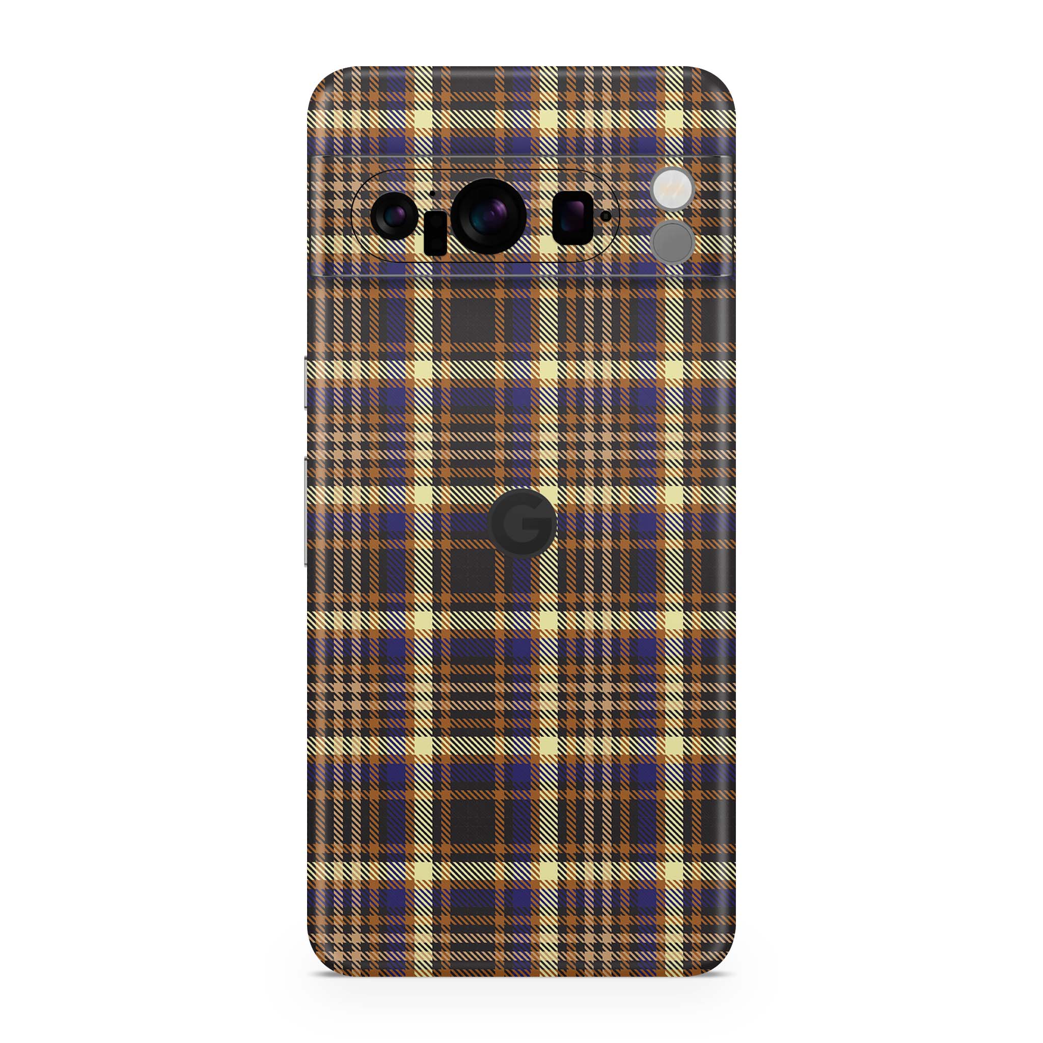 Butterscotch Plaid Google Pixel Skin + Case