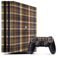 Butterscotch Plaid Playstation 4 Pro Skin