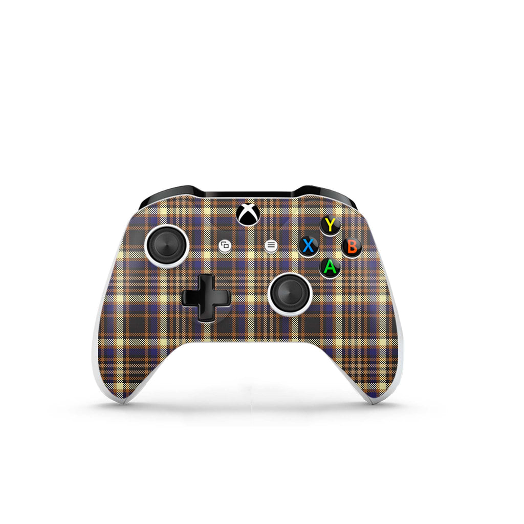 Butterscotch Plaid Xbox One S Skin