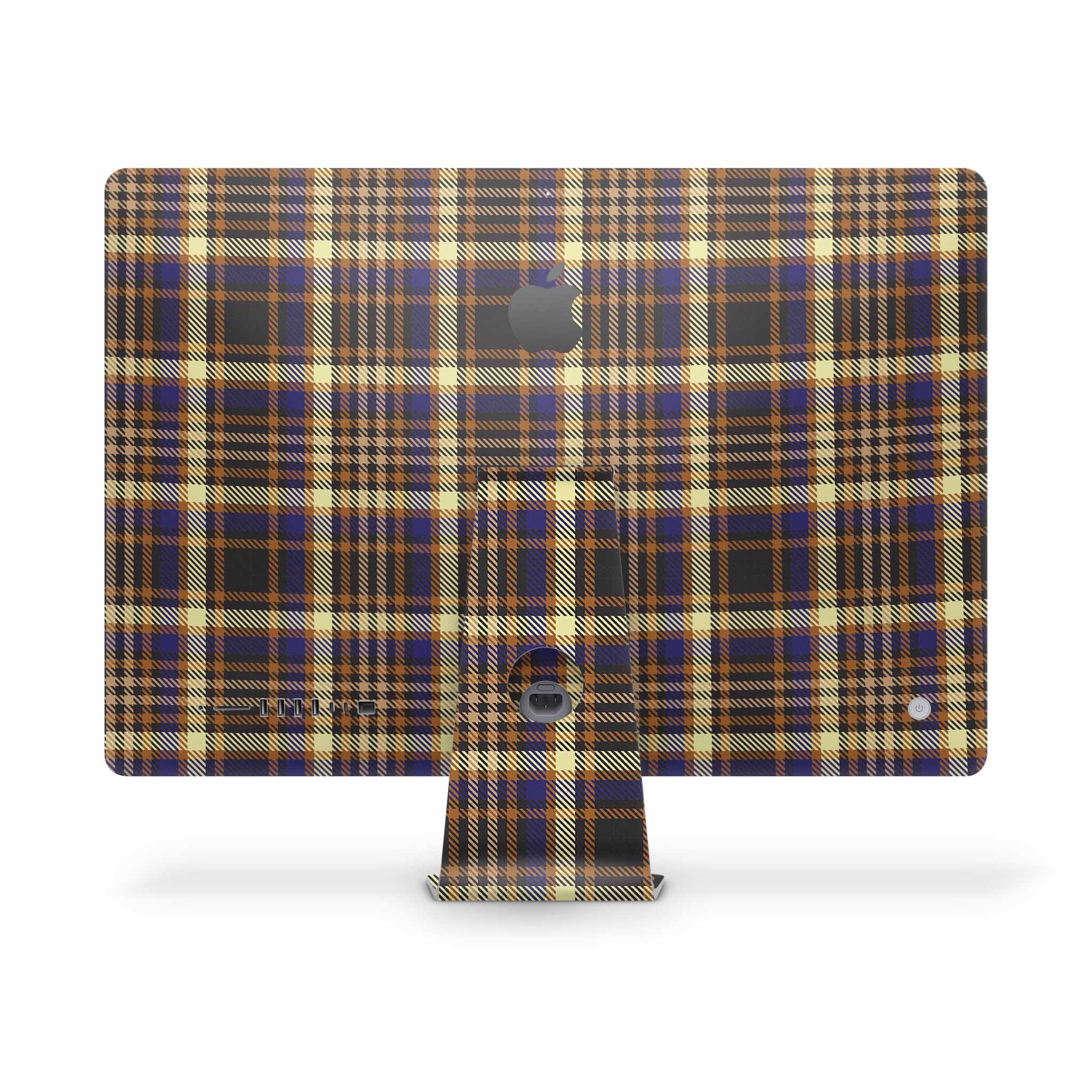 Butterscotch Plaid iMac Skin