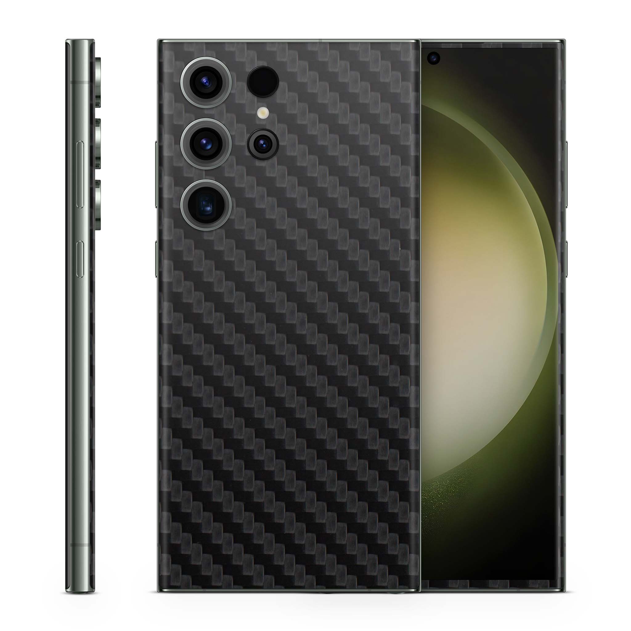 Carbon Fiber Samsung Galaxy Skin + Case