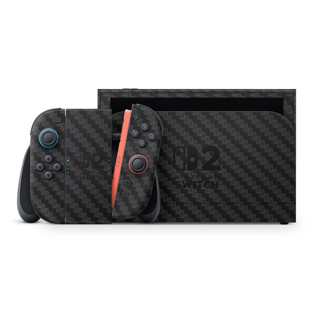 Carbon Fiber Nintendo Switch 2 Skin