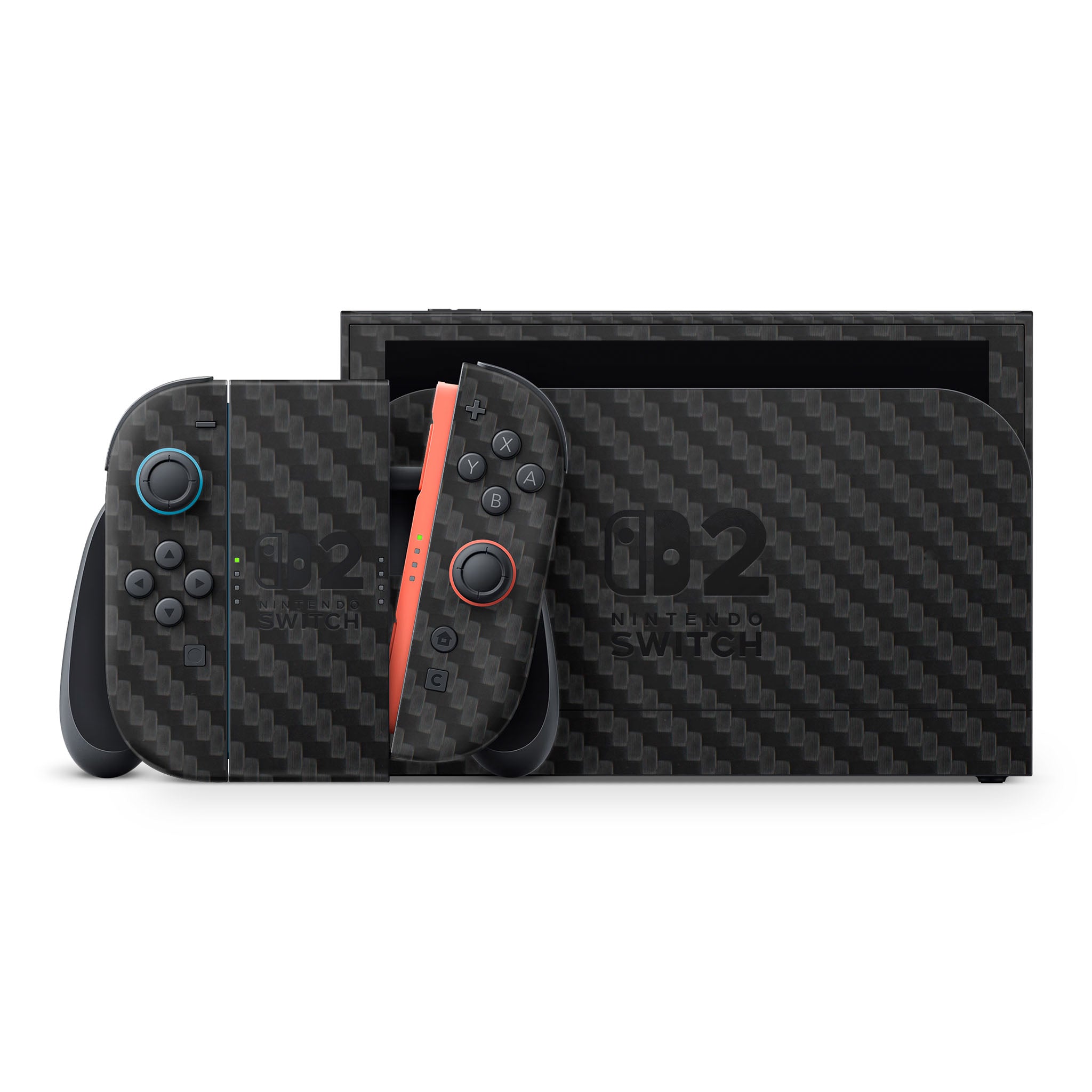 Carbon Fiber Nintendo Switch 2 Skin