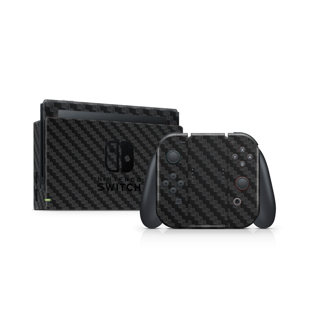 Carbon Fiber Nintendo Switch Skin