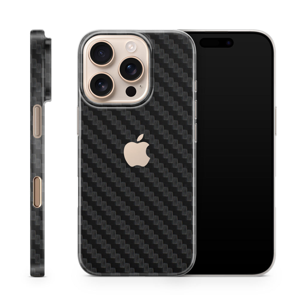 Carbon Fiber iPhone Skin + Case