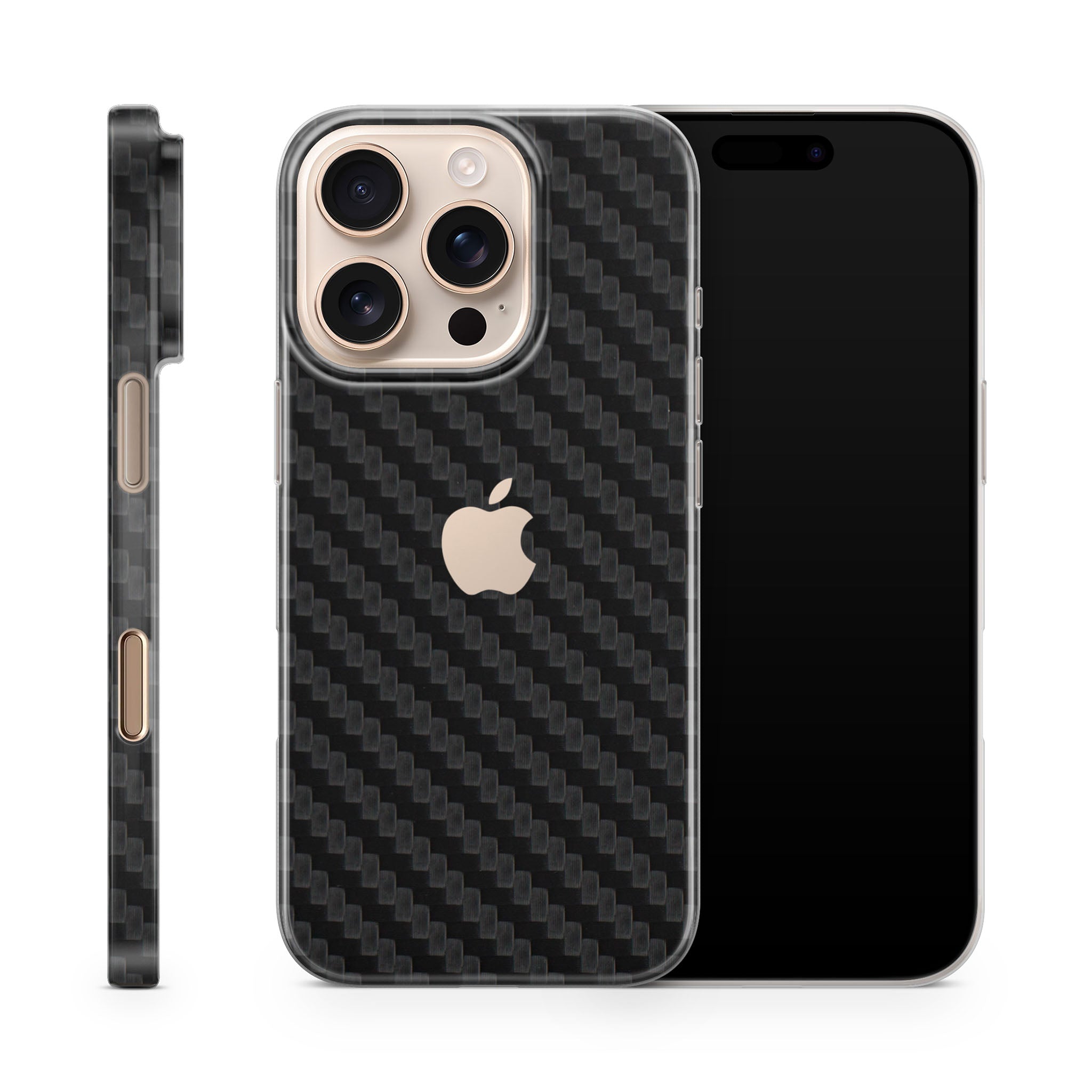 Carbon Fiber iPhone Skin + Case