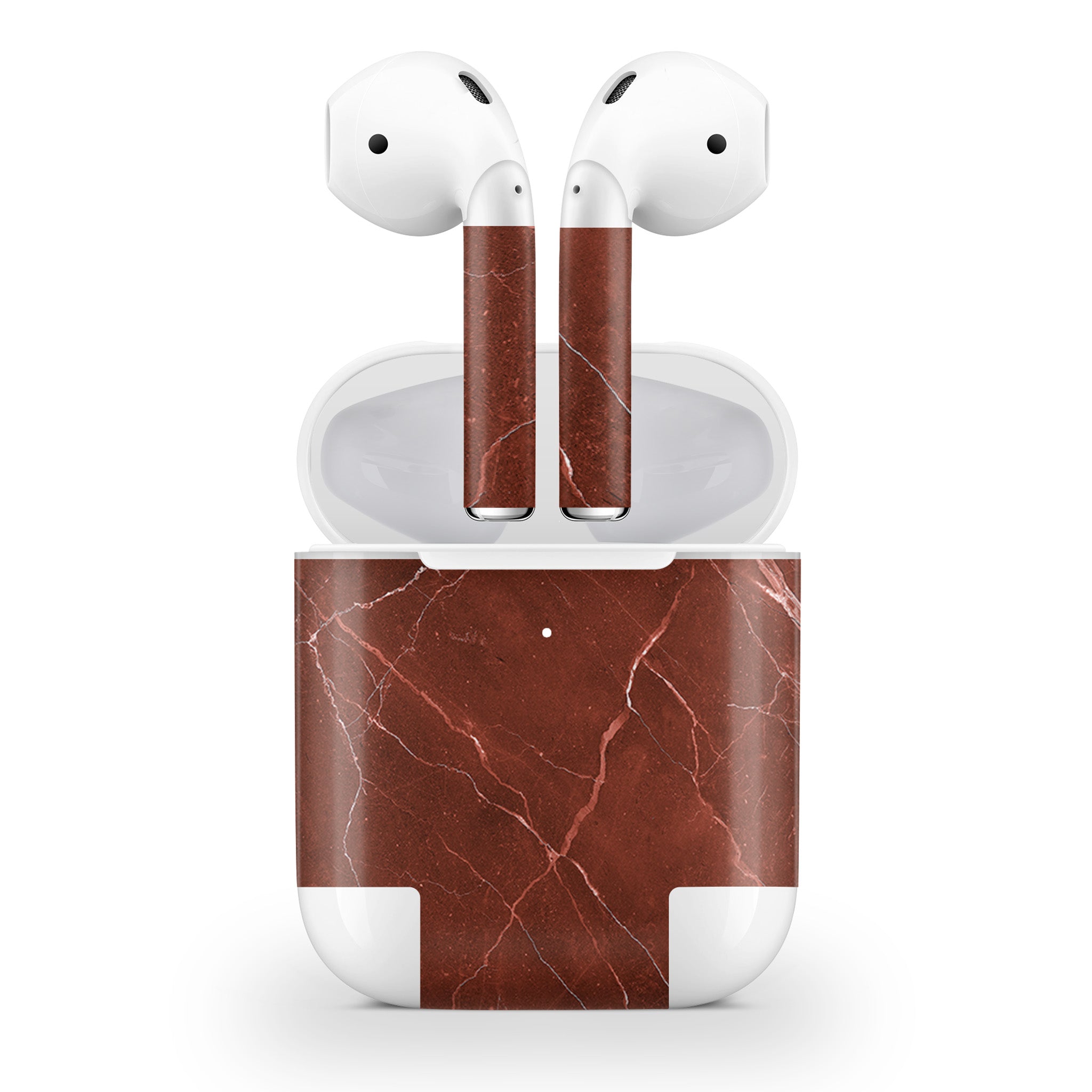 Cinnamon Marble AirPods Skin