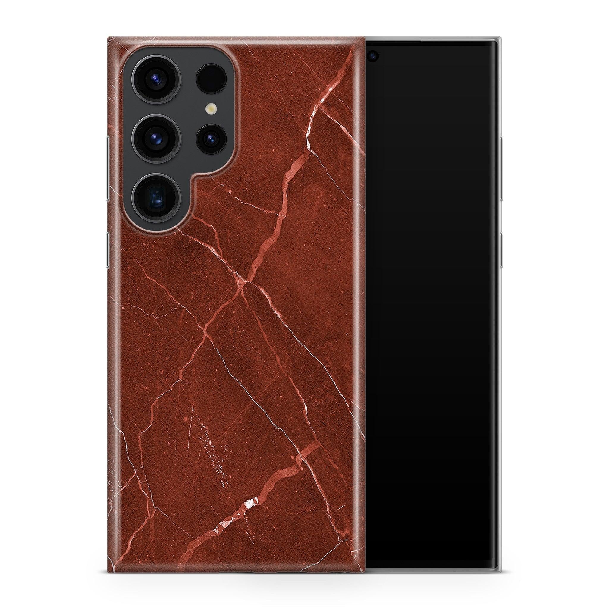 Cinnamon Marble Samsung Galaxy Skin + Case