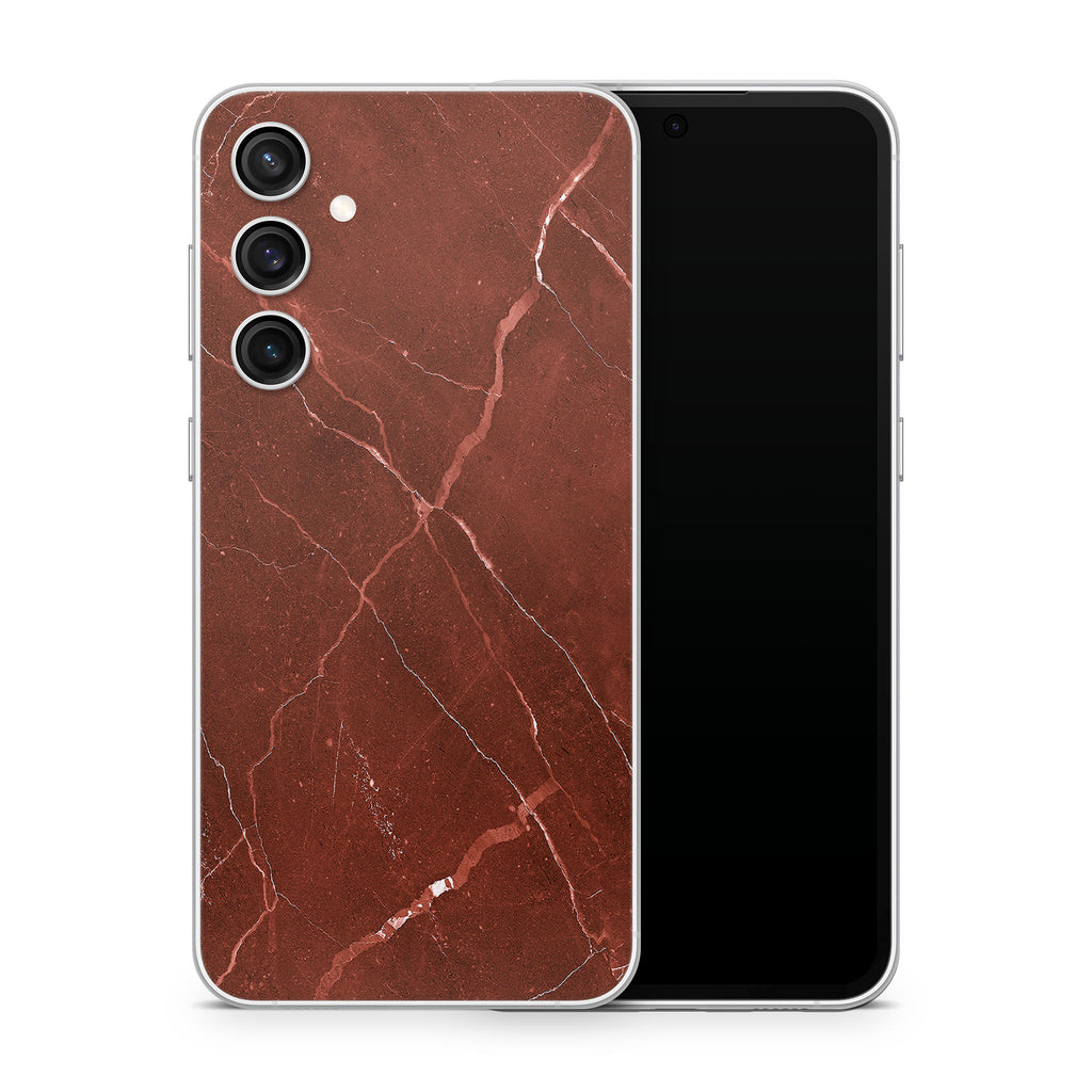 Cinnamon Marble Samsung Galaxy Skin + Case