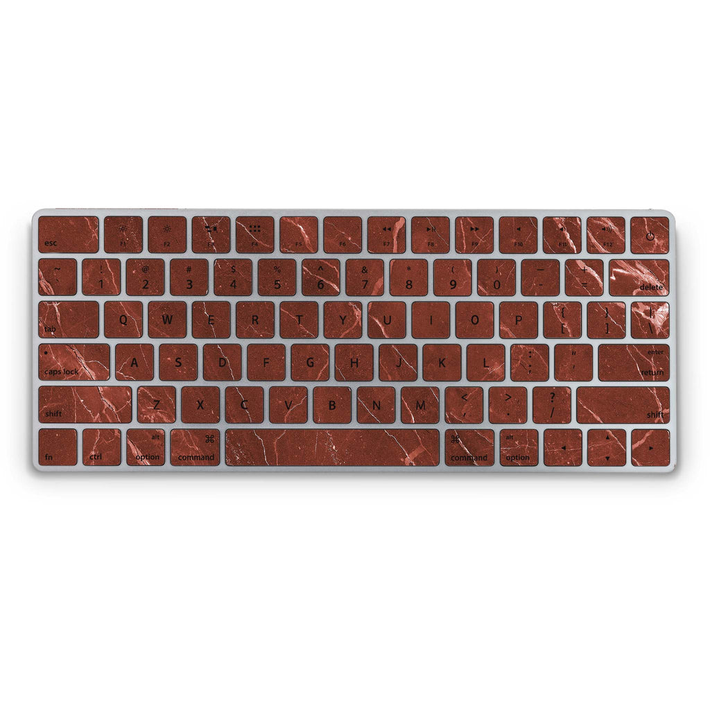 Cinnamon Marble Magic Keyboard Skin