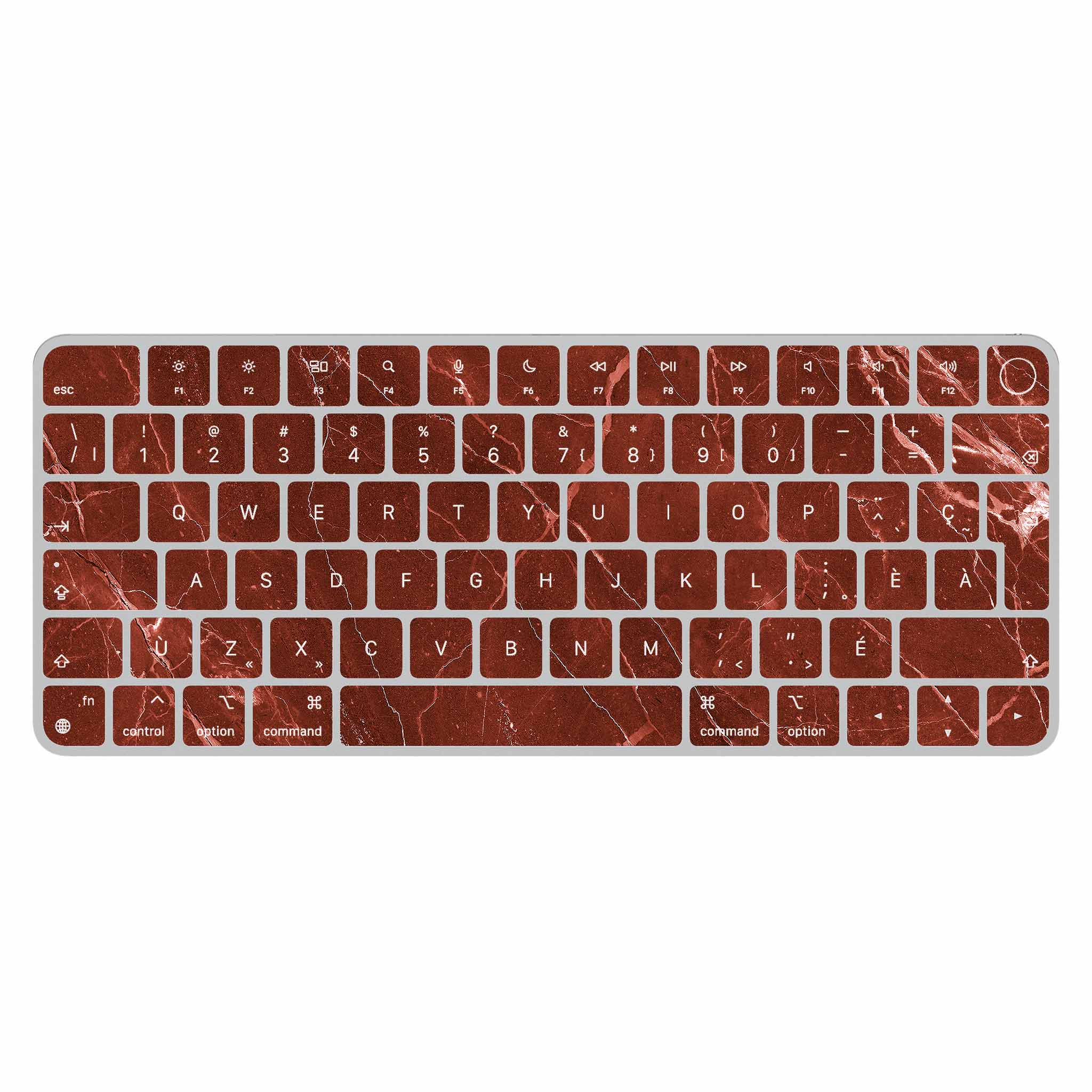 Cinnamon Marble Magic Keyboard Skin