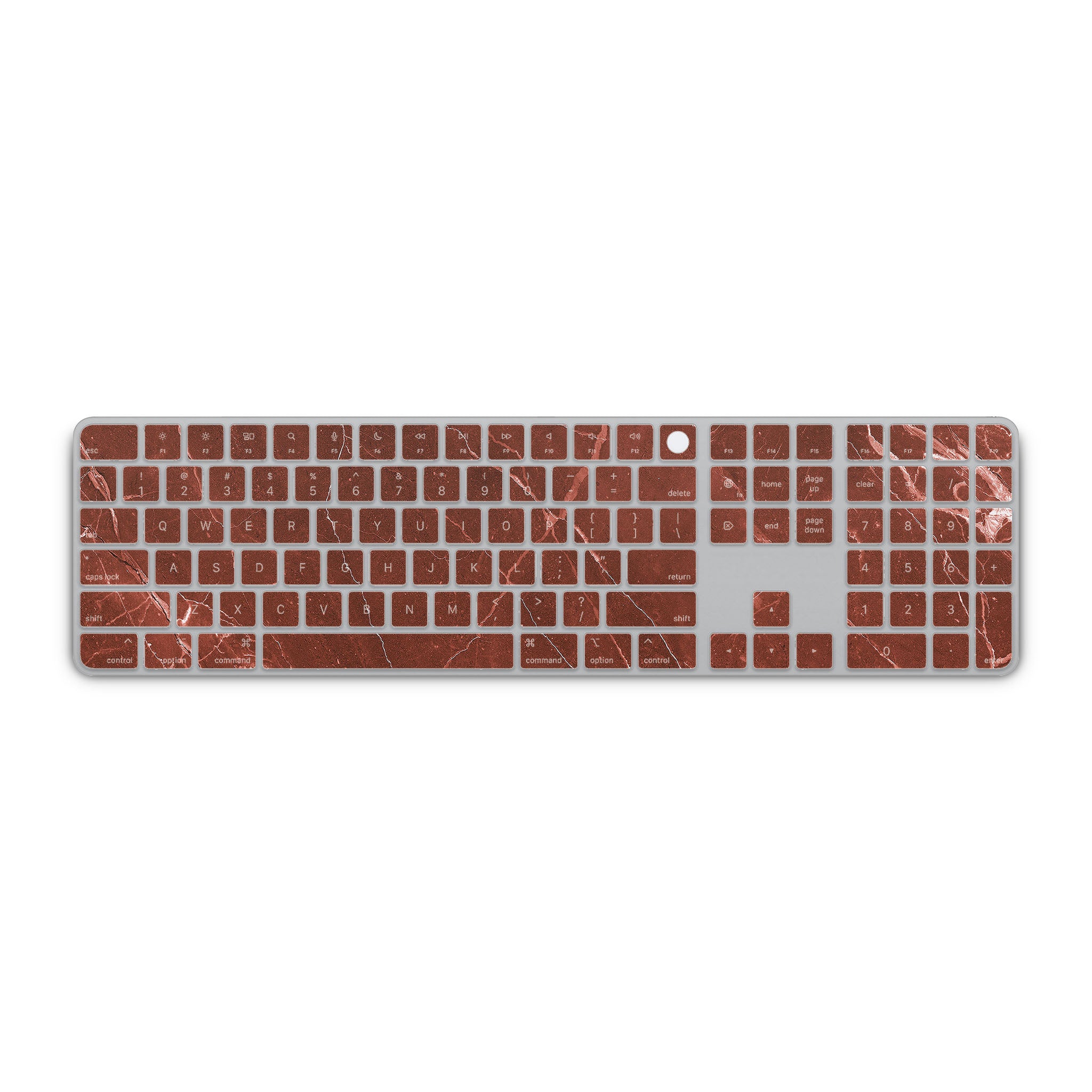 Cinnamon Marble Magic Keyboard Skin