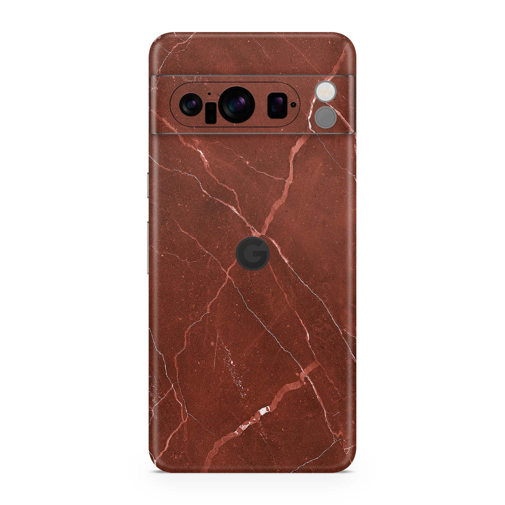 Cinnamon Marble Google Pixel Skin + Case