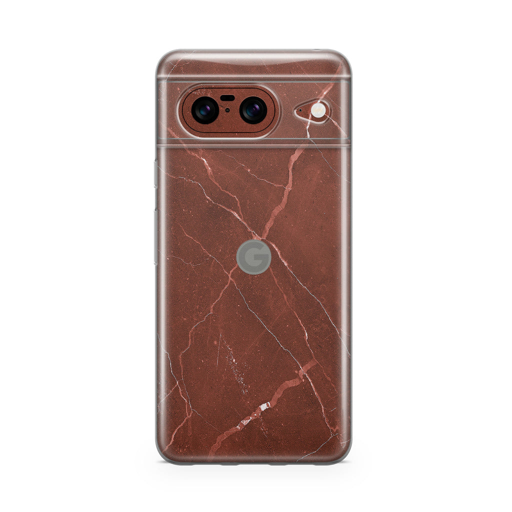 Cinnamon Marble Google Pixel Skin + Case