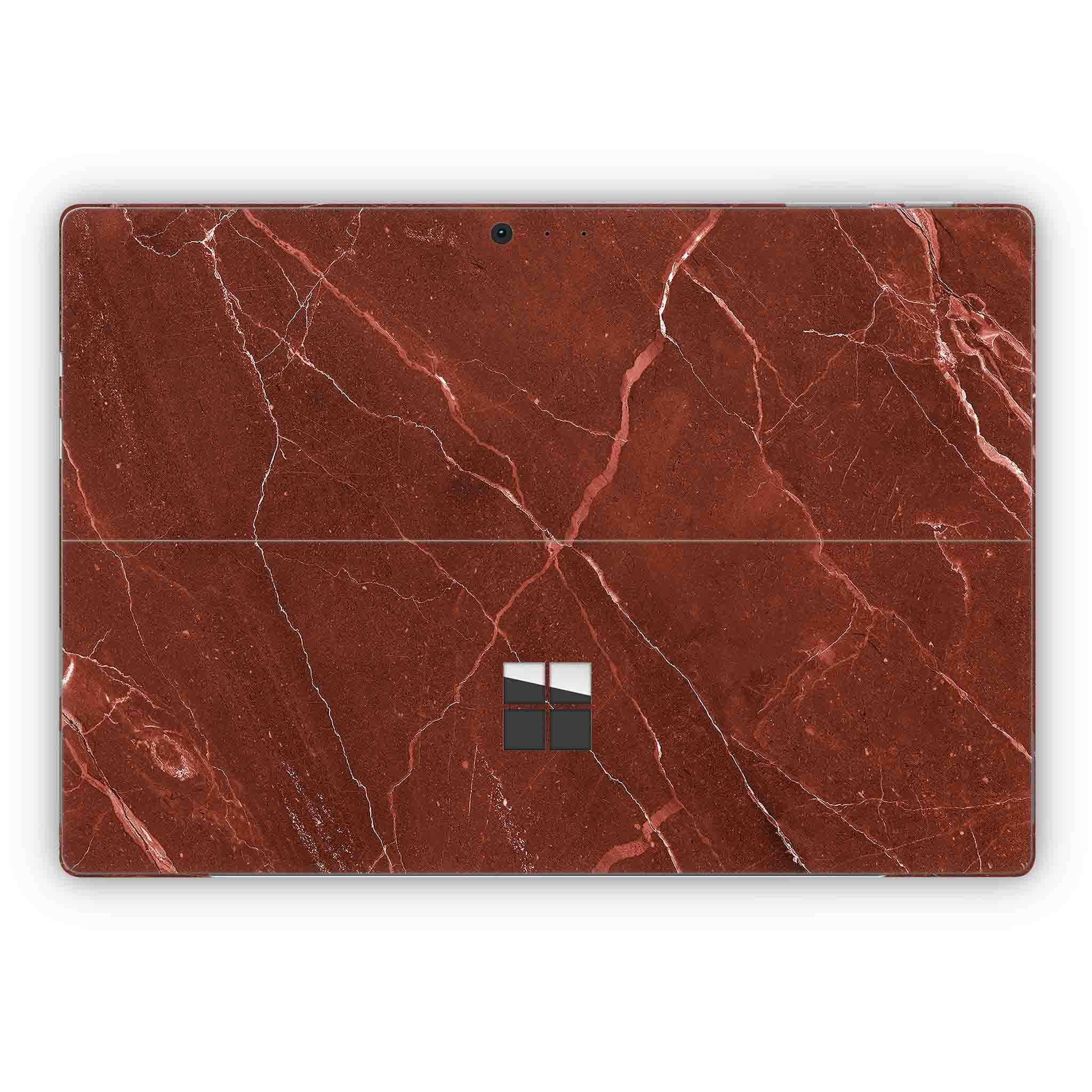 Cinnamon Marble Microsoft Surface Skin