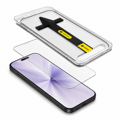 Protection d'écran auto-alignante pour iPhone