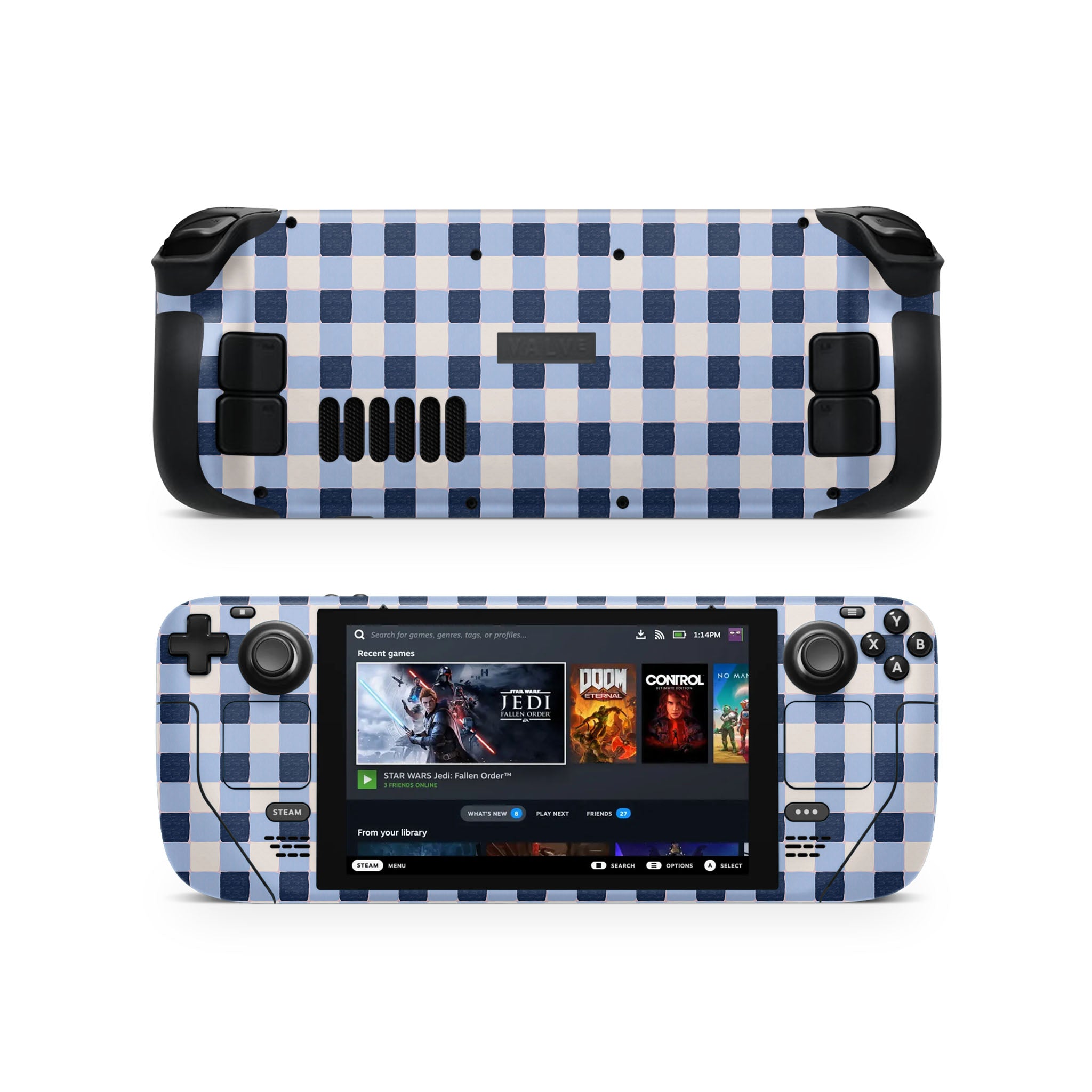 Country Quilt Steam Deck Skin