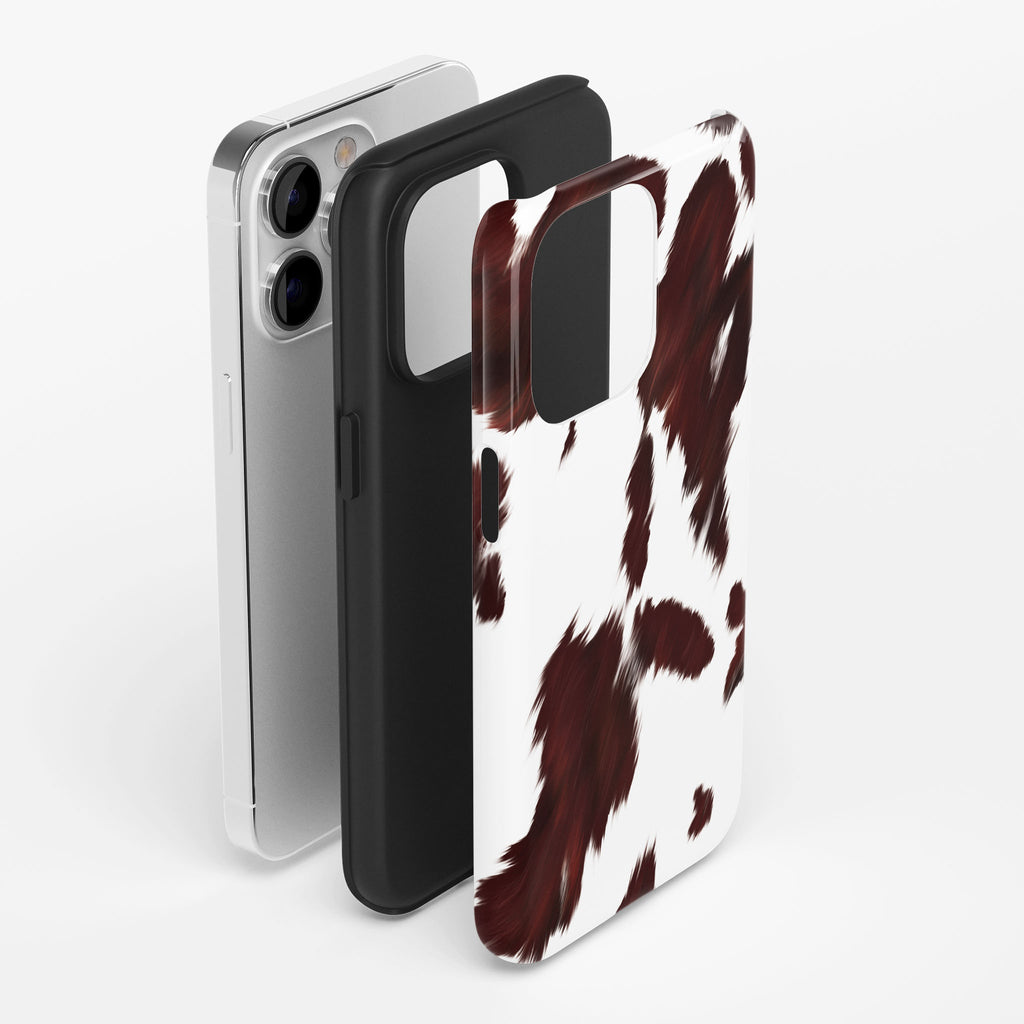 Cowhide Impact iPhone Case