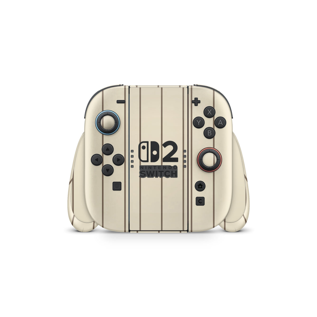Cream Fine Line Nintendo Switch 2 Skin
