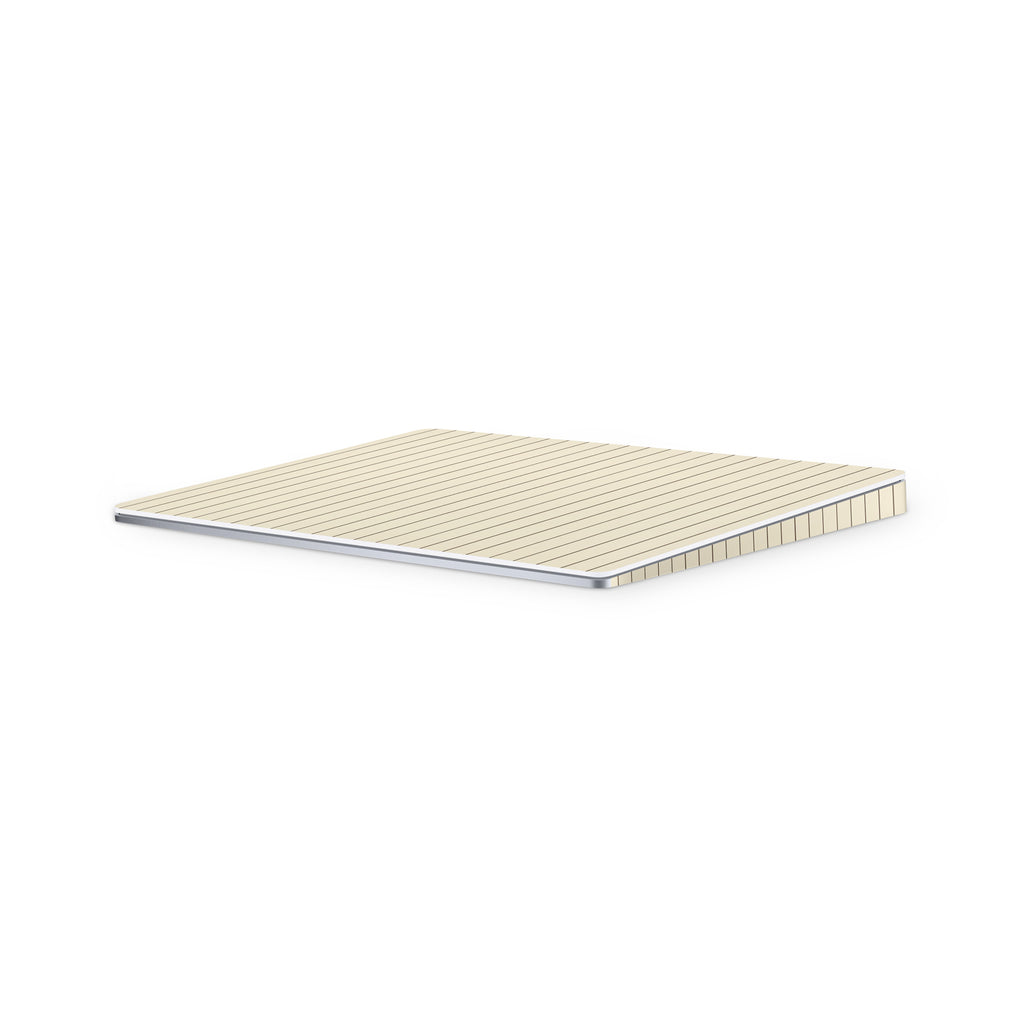 Cream Fine Line Magic Trackpad Skin