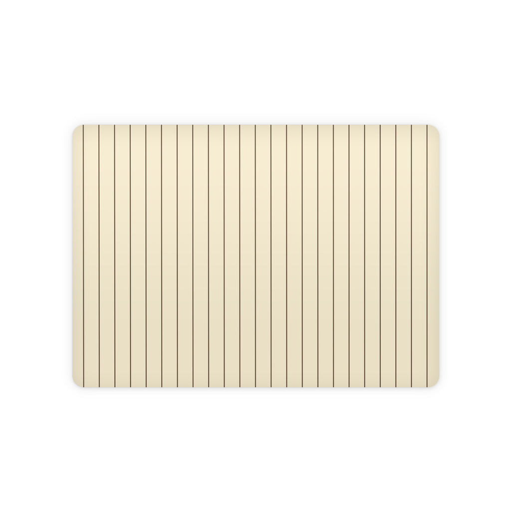 Cream Fine Line Magic Trackpad Skin
