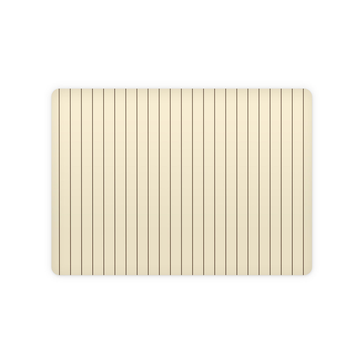 Cream Fine Line Magic Trackpad Skin