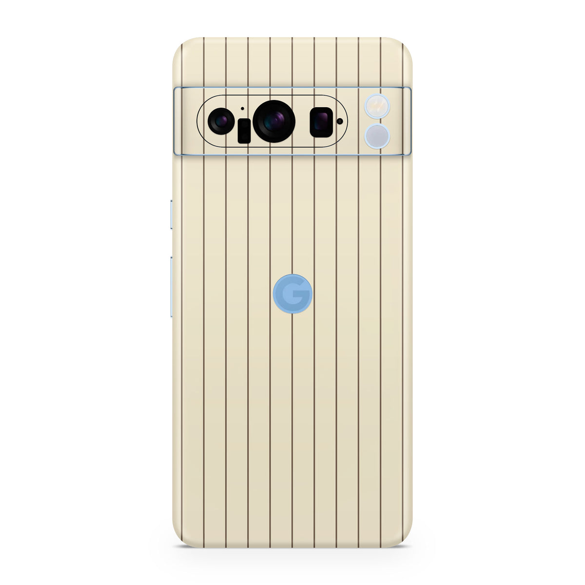 Cream Fine Line Google Pixel Skin + Case