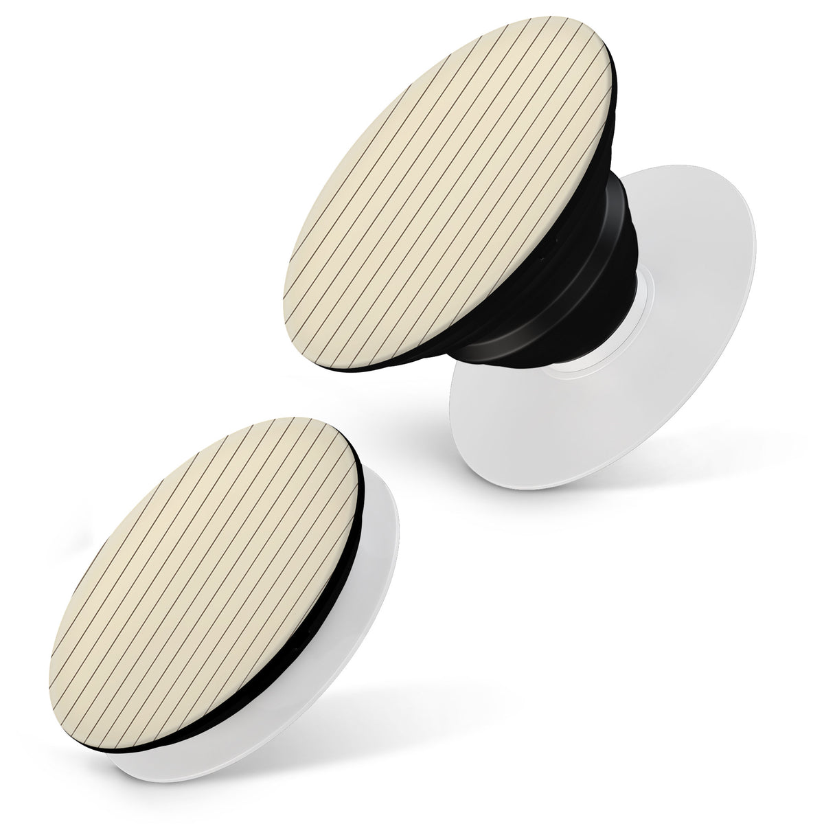 Cream Fine Line PopSockets Skin
