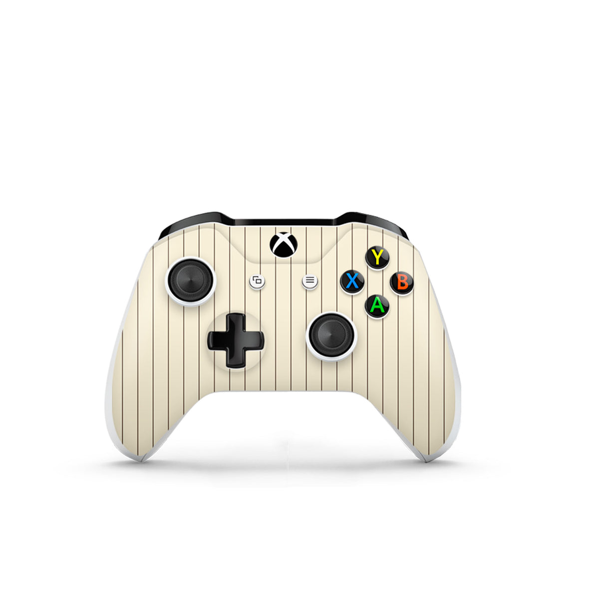 Cream Fine Line Xbox One S Controller Skin