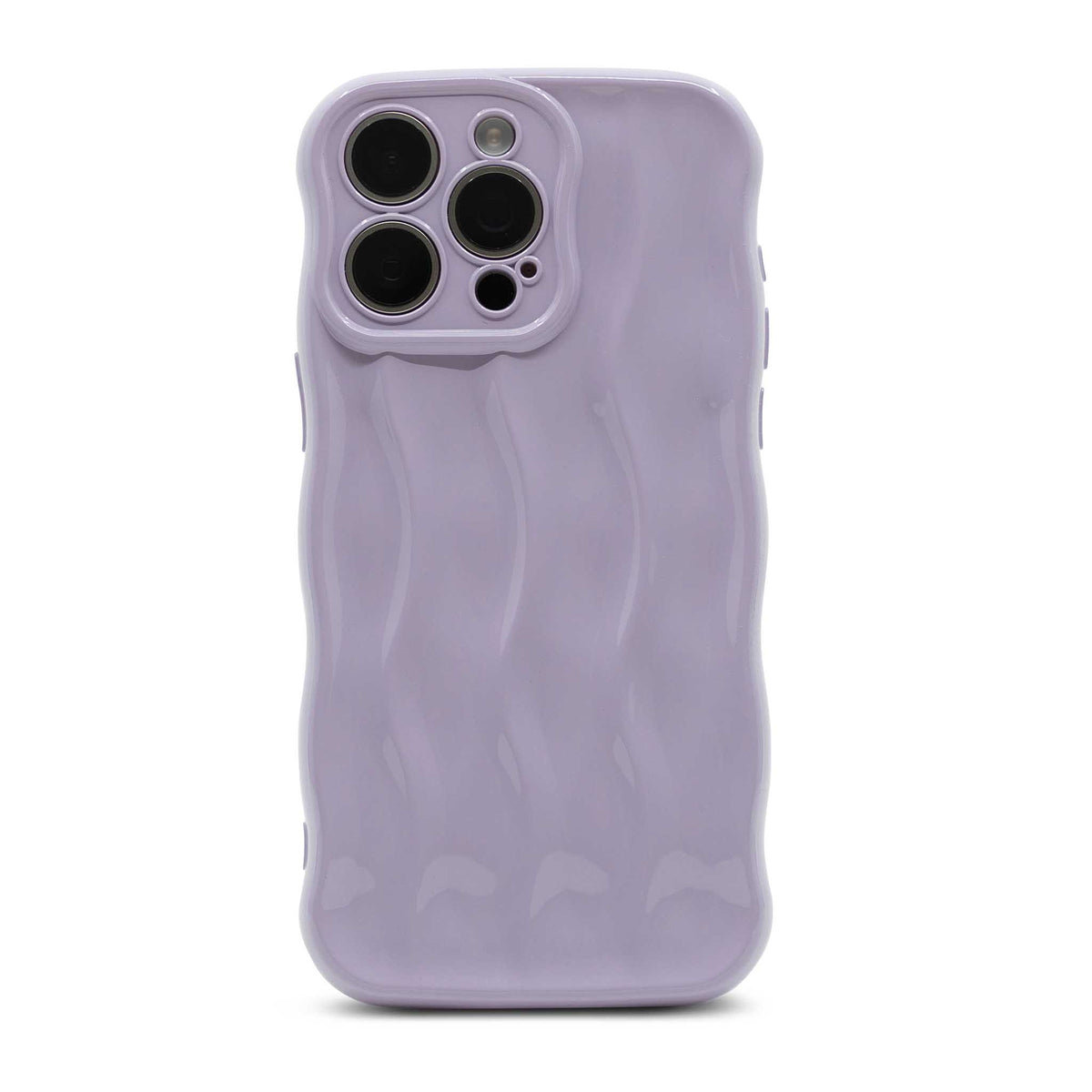 Lilac Wavy iPhone Case