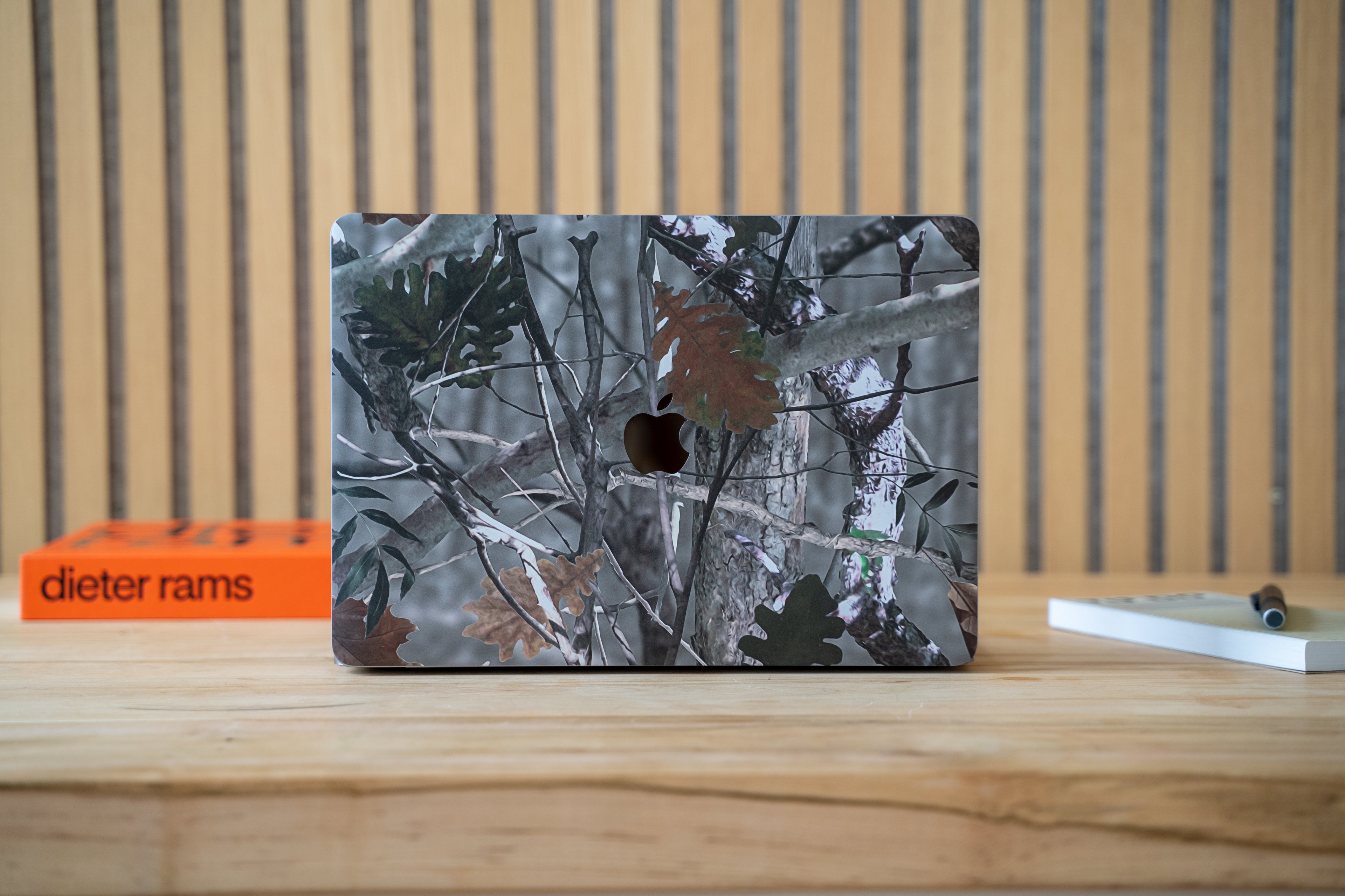 Oak Camo MacBook Skin + Case