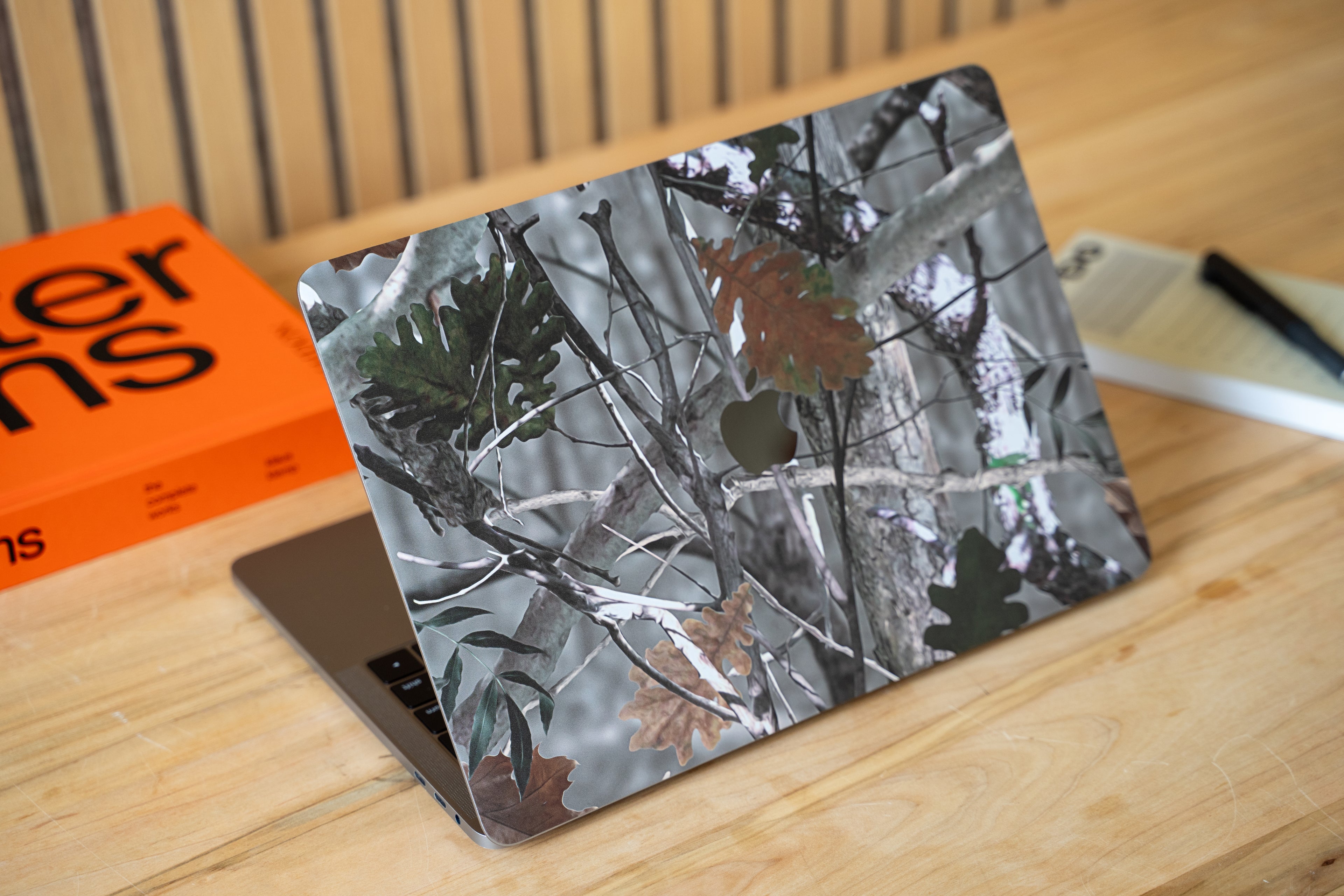Oak Camo MacBook Skin + Case