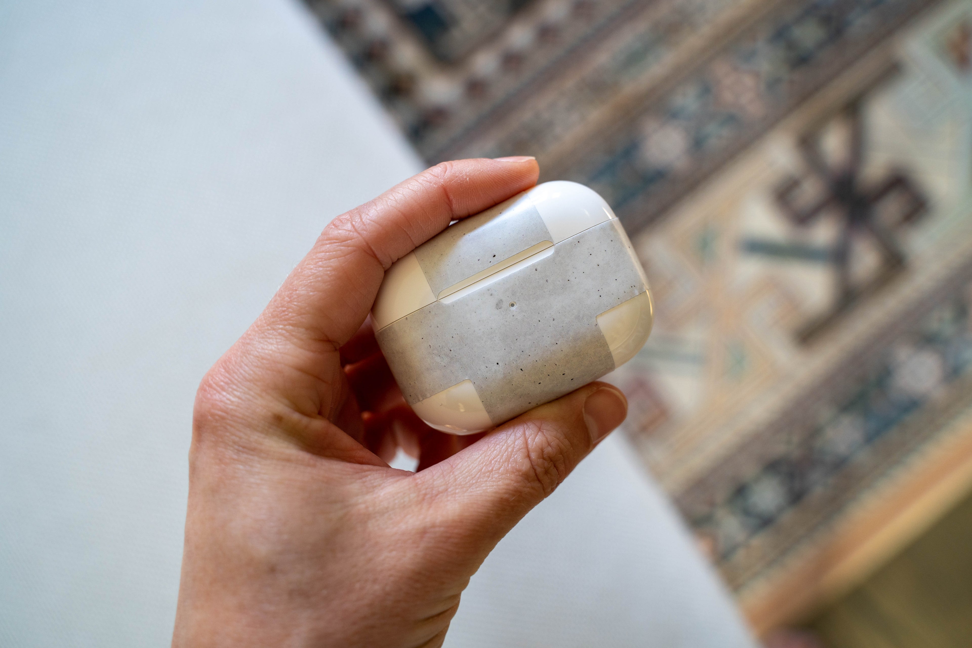 Concrete AirPods Skin