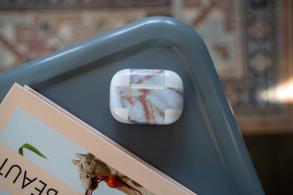 Vanilla Marble AirPods Skin