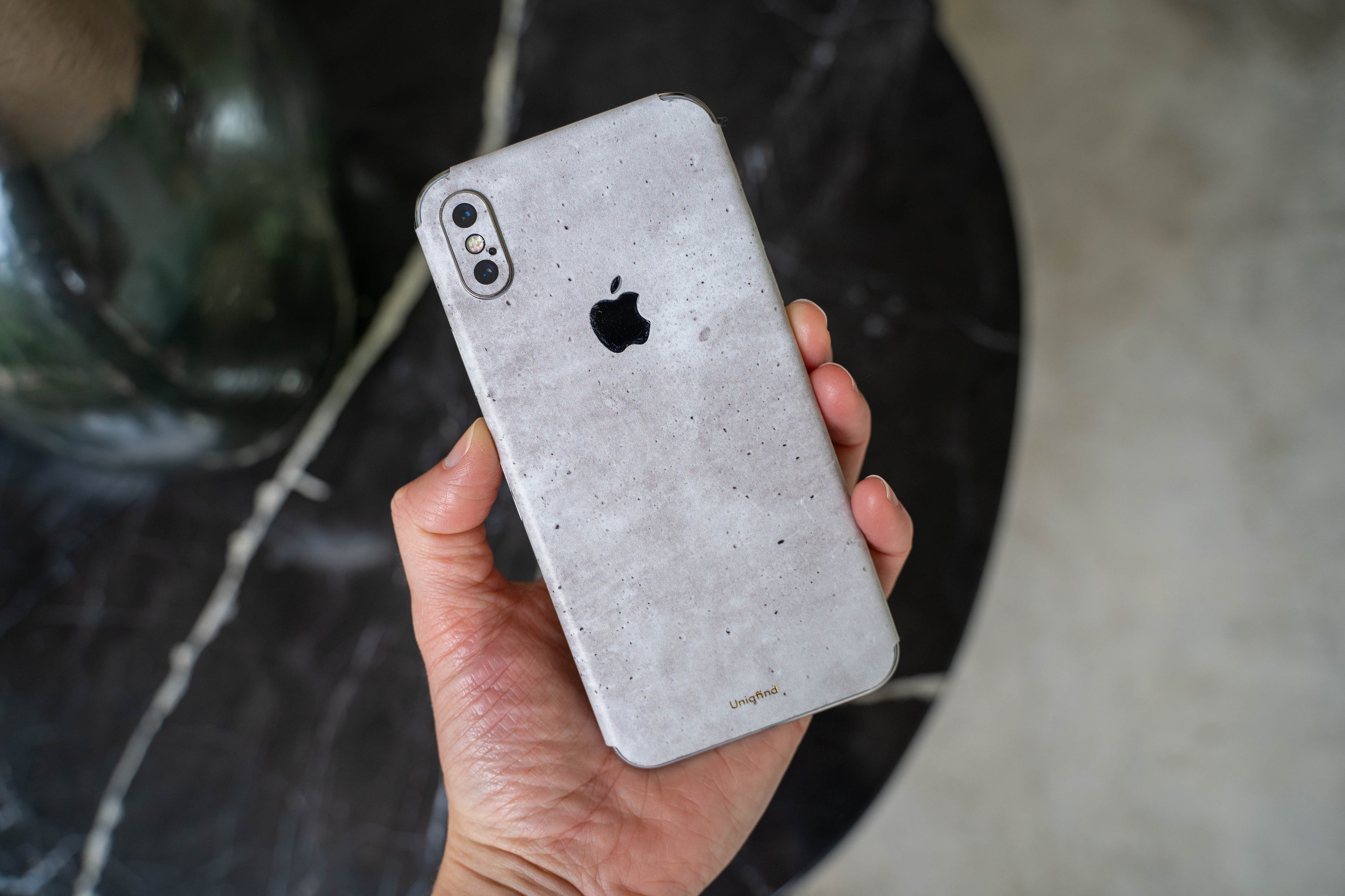 Concrete iPhone Skin + Case