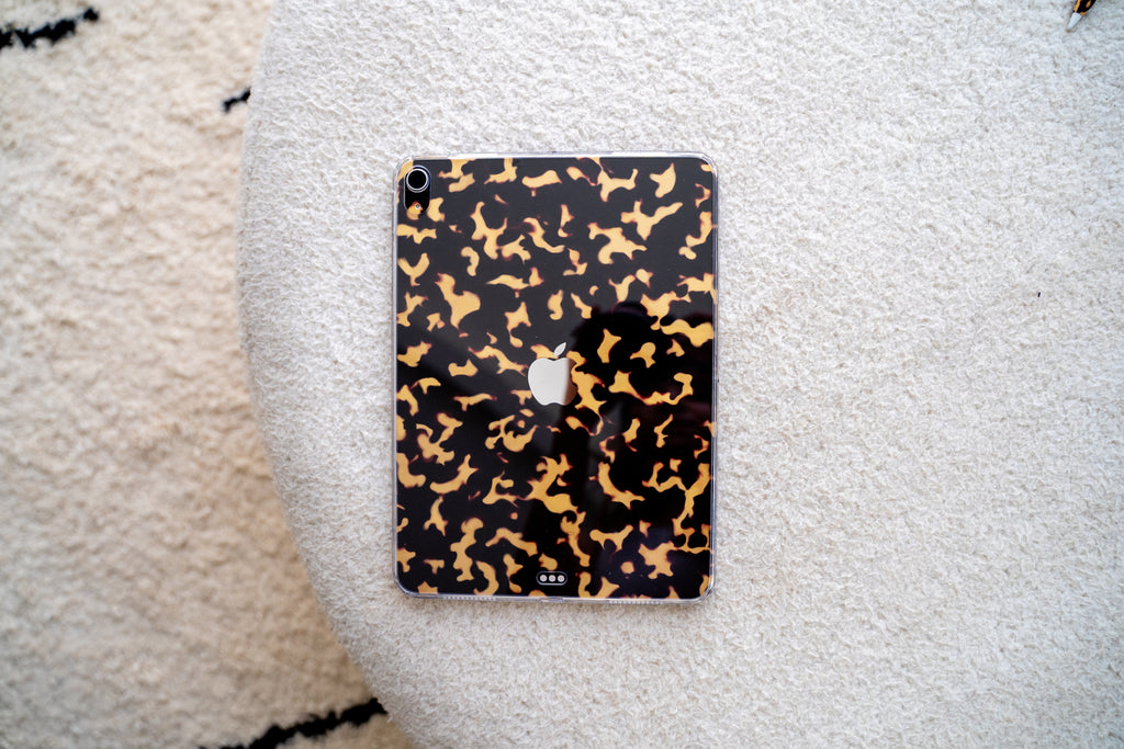 Tortoise Shell iPad Skin + Case