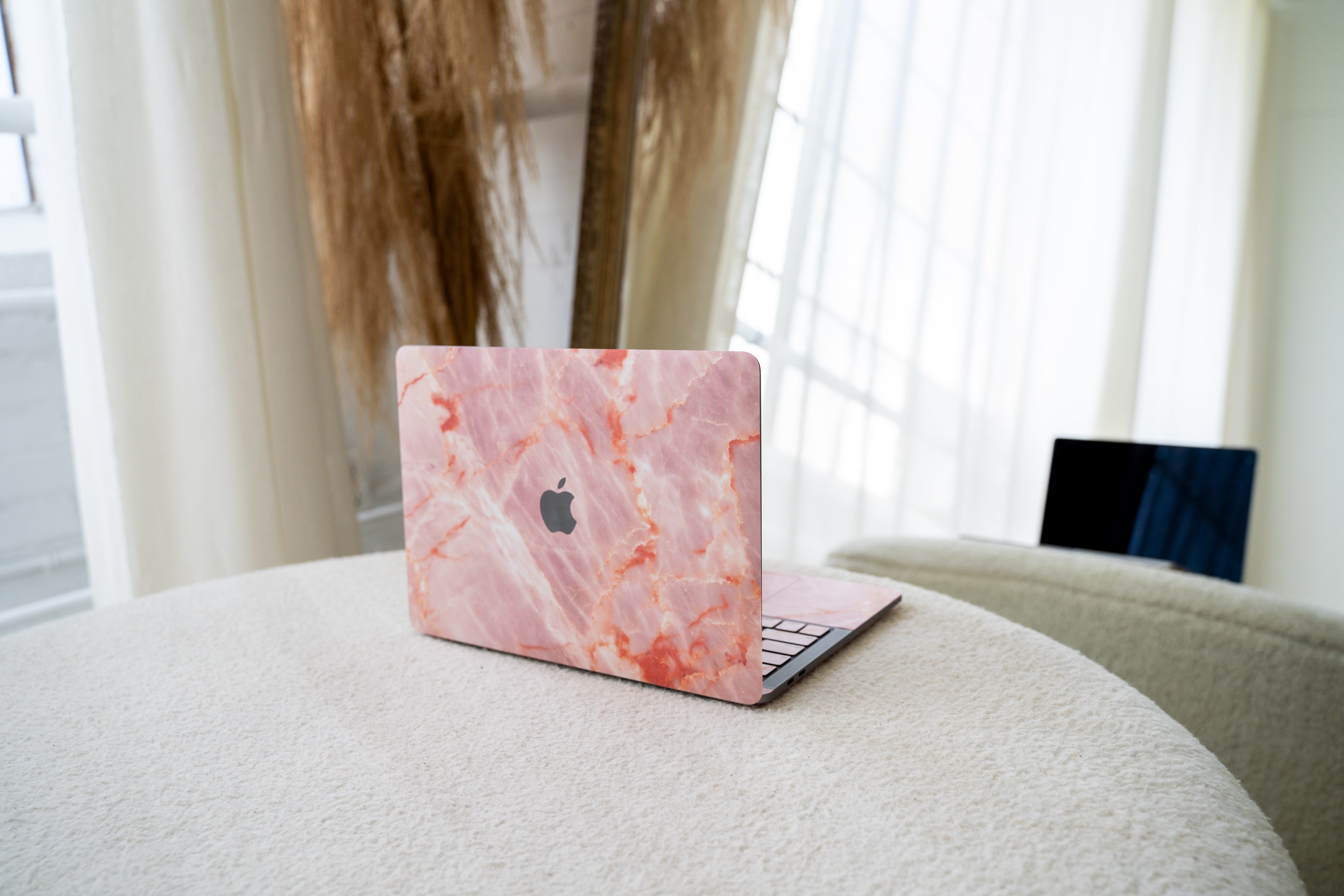 Blush Marble MacBook Skin + Case