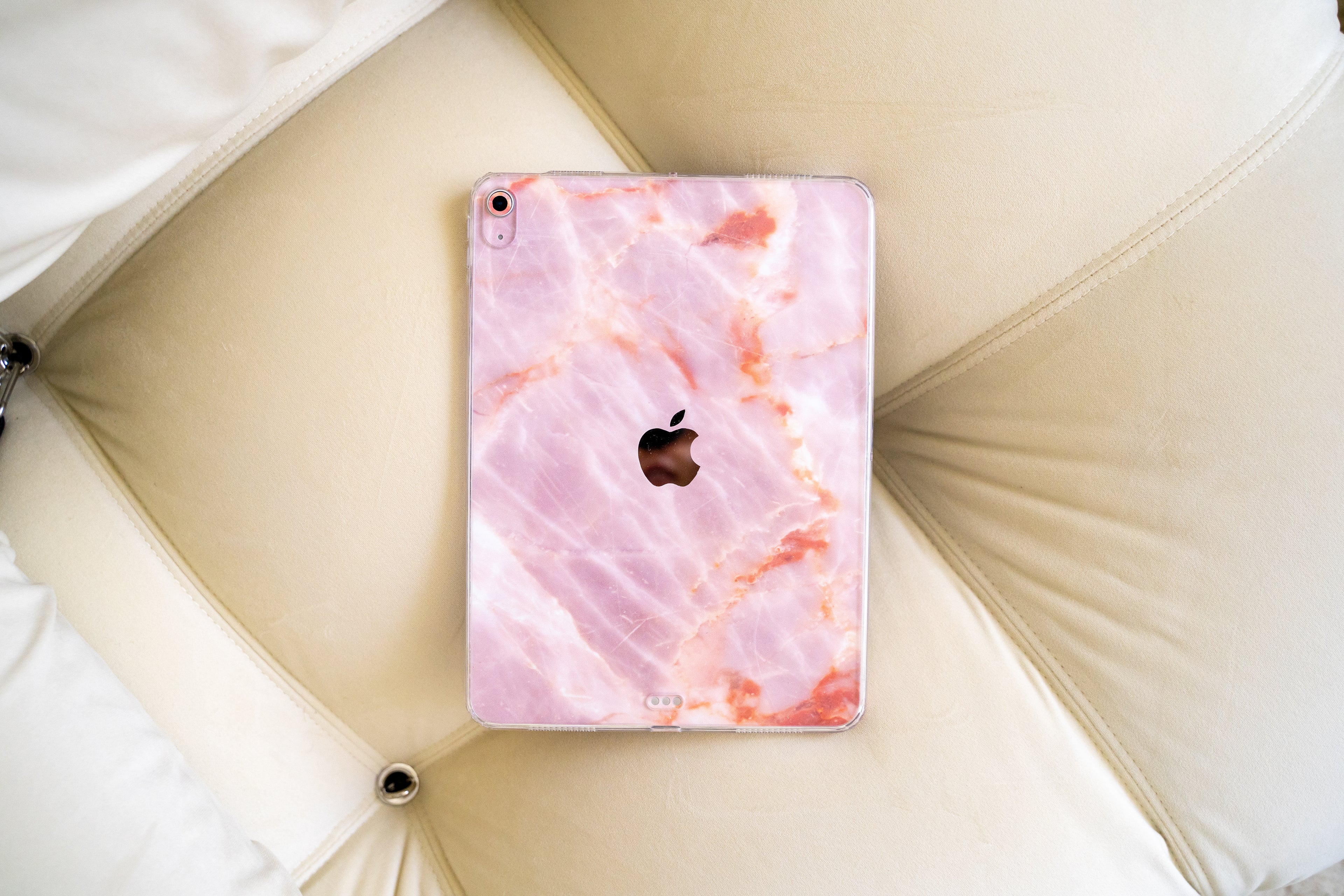 Blush Marble iPad Skin + Case