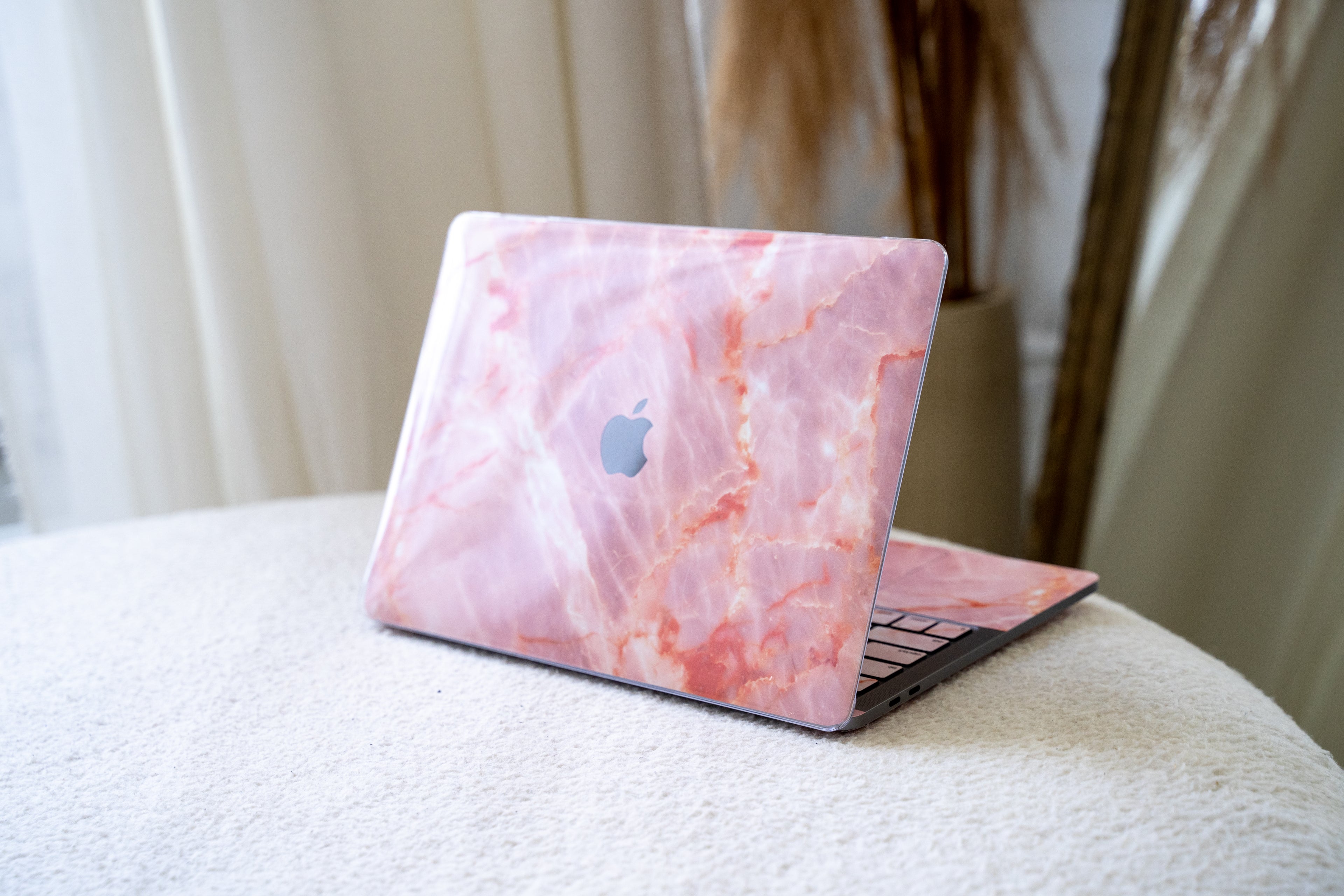 Blush Marble MacBook Skin + Case