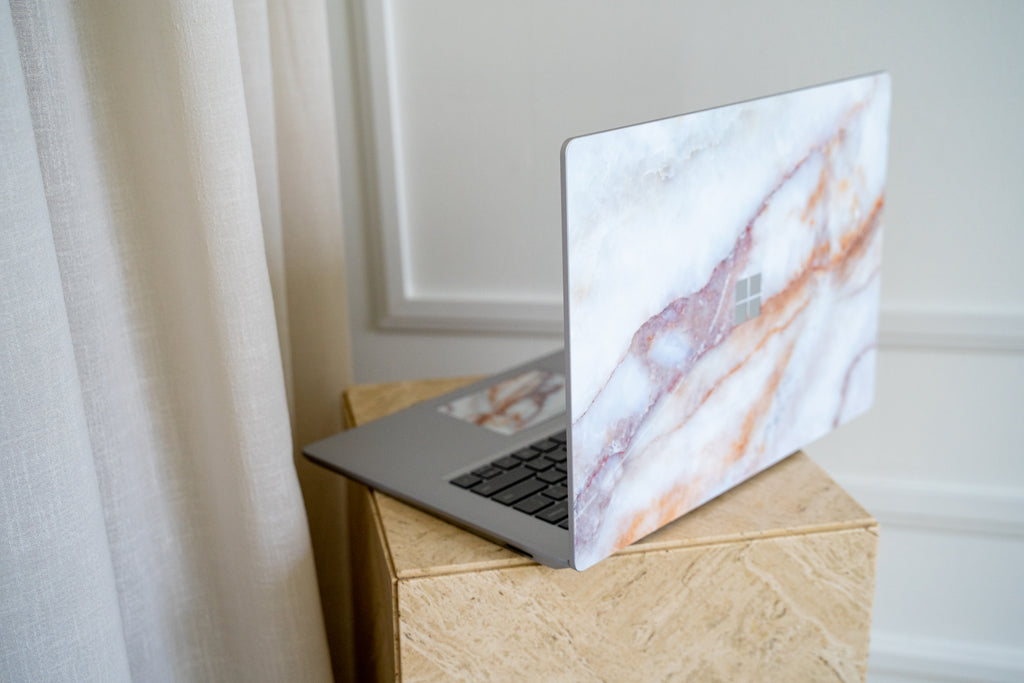 Vanilla Marble Microsoft Surface Skin