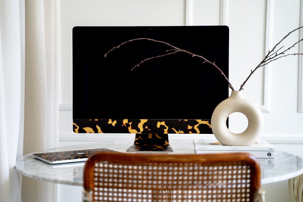 Tortoise Shell iMac Skin