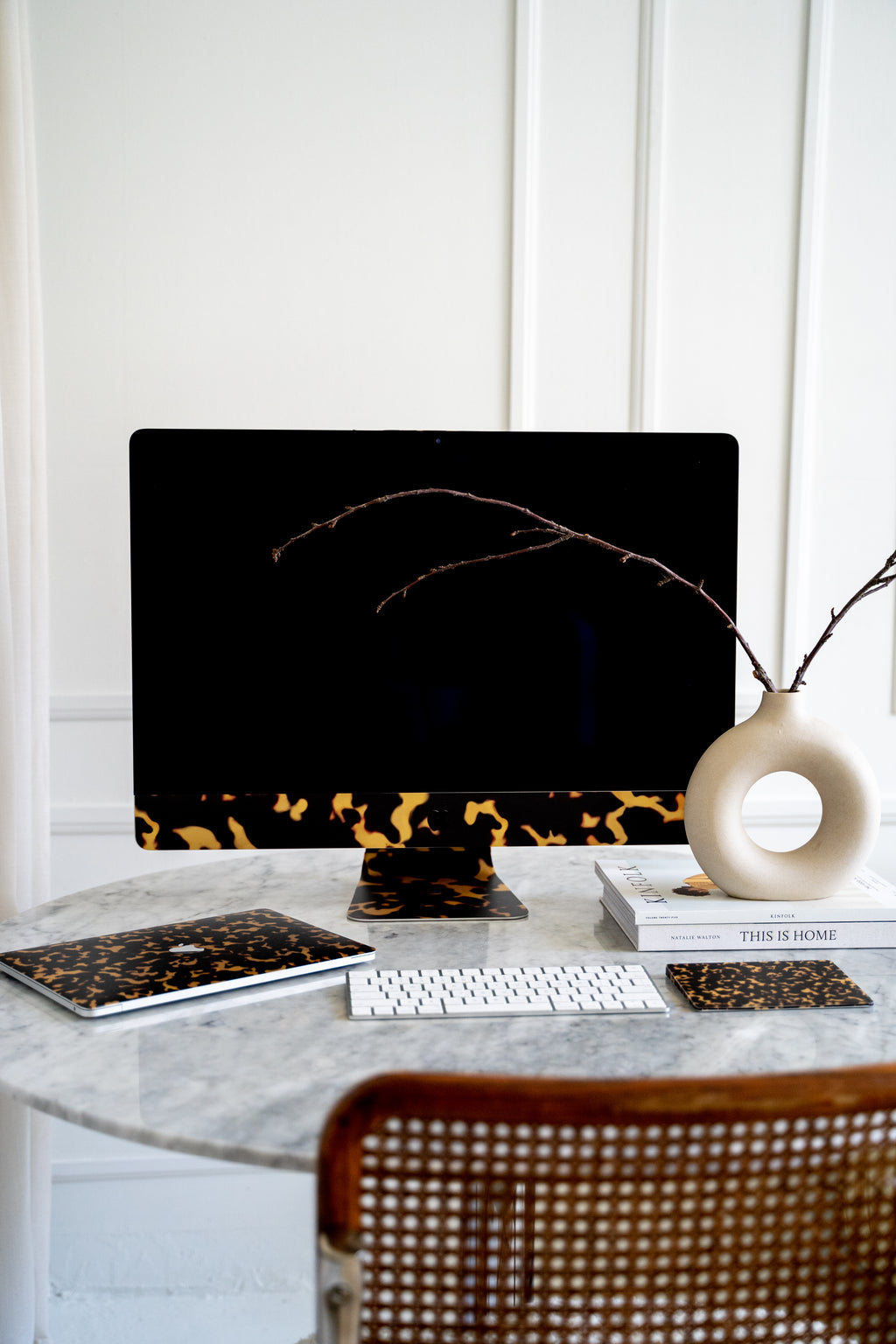 Tortoise Shell iMac Skin