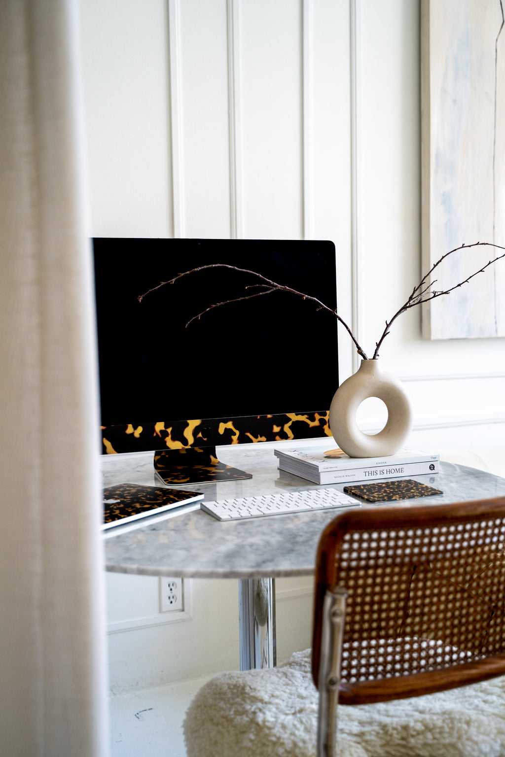 Tortoise Shell iMac Skin